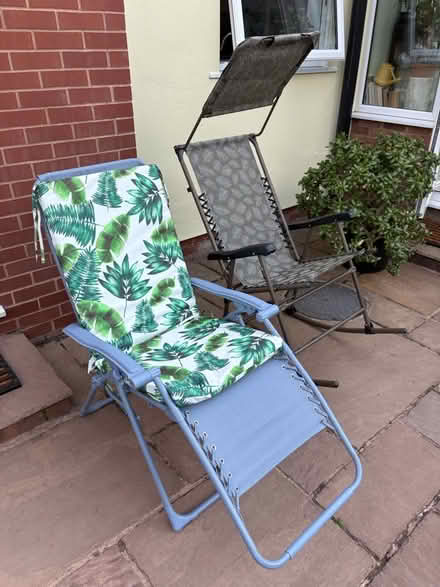Photo of free Two sun loungers (HR4 8lg) #2