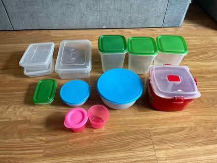Photo of free Plastic Containers Various Sizes (UB7, West Drayton, Hillingdon) #1