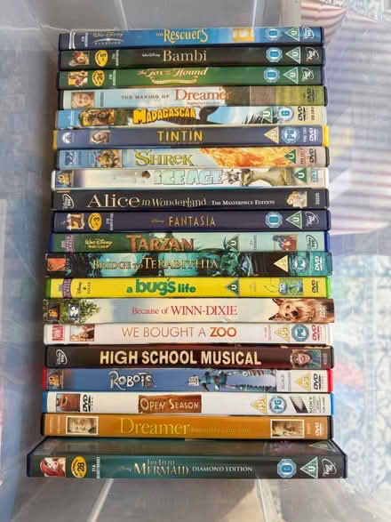 Photo of free Children’s DVDs (Oxshott KT22) #1