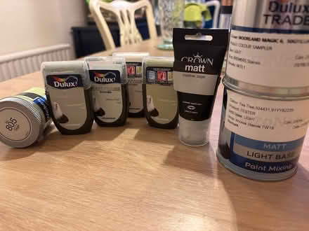 Photo of free Green paint samples (Ashford, Surrey TW15) #1