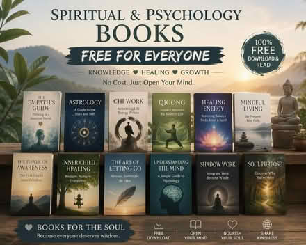 Photo of free Books Spiritual/psychology/reiki (Shelton lock: Derby DE24) #1