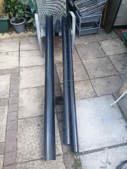 Photo of free Black plastic gutter and down pipe (Earlsfield SW18) #3