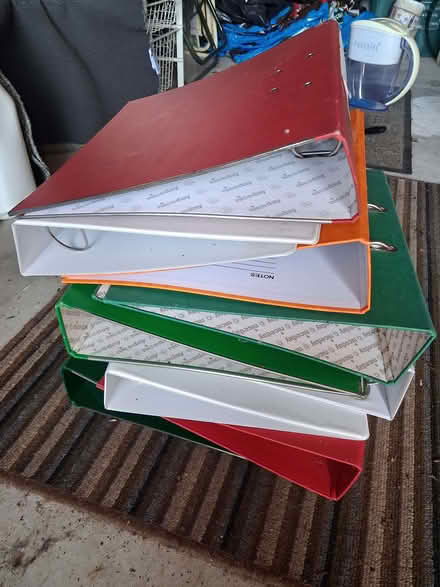 Photo of free A4 Lever arch files (New Earswick YO32) #1