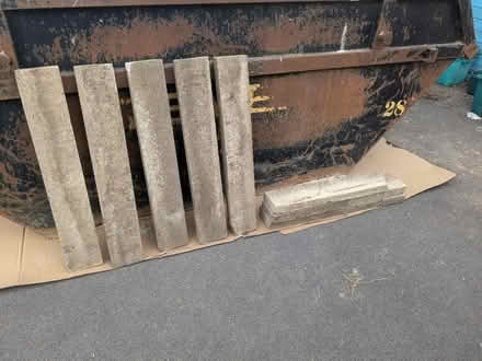 Photo of free 5 concrete edging strips (Cheltenham GL51) #1