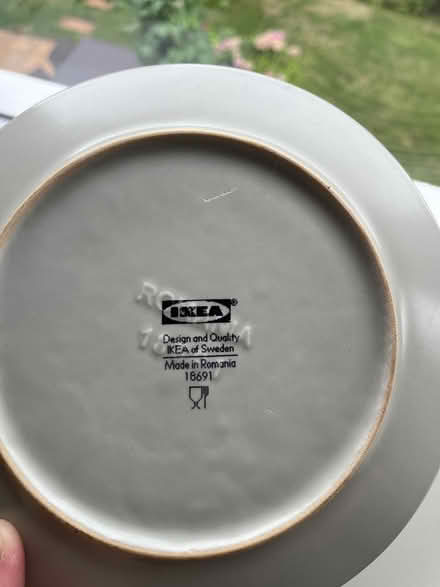 Photo of free IKEA main & side plates good con (Bidston CH43) #4