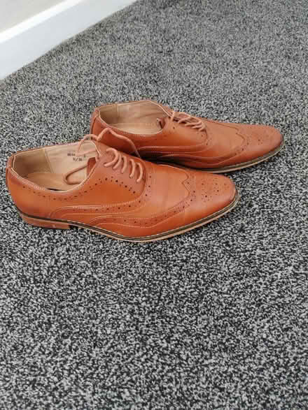 Photo of free Boys Brown Leather Shoes (Rawtenstall BB4) #1