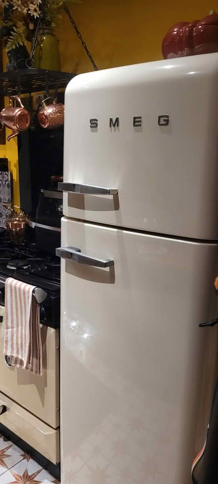 Photo of free Smeg fridge freezer (Brynhir CF44) #1