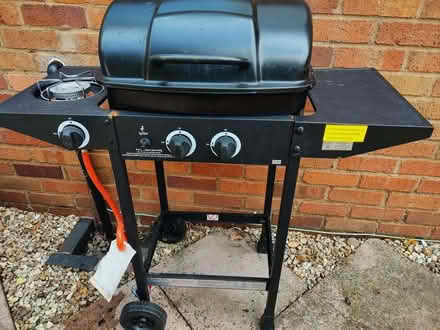 Photo of free Barbecue w/partially used Calor 'Patio' Propane Gas Cylinder (Franche DY11) #1