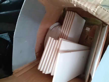 Photo of free Part box small white tiles (Tonbridge TN9) #2
