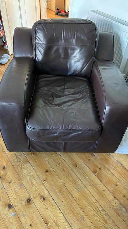 Photo of free Leather armchair (Prestonpans EH32) #1