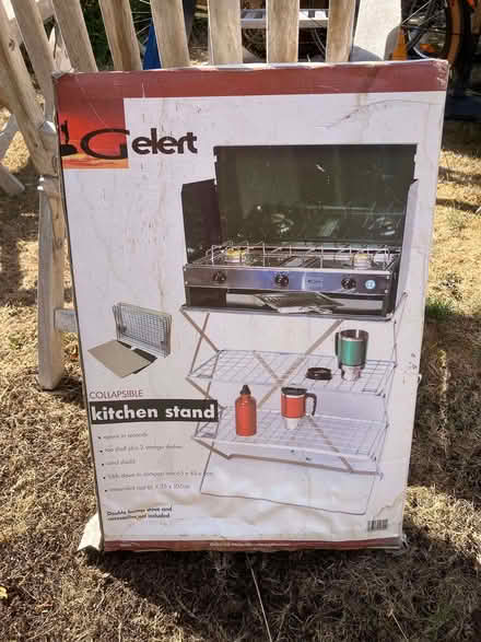 Photo of free Camping kitchen stand (Hinton Charterhouse BA2) #1