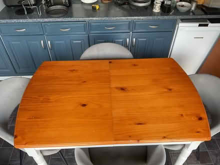 Photo of free Pine dining/ kitchen table (Dovecote BS37) #4