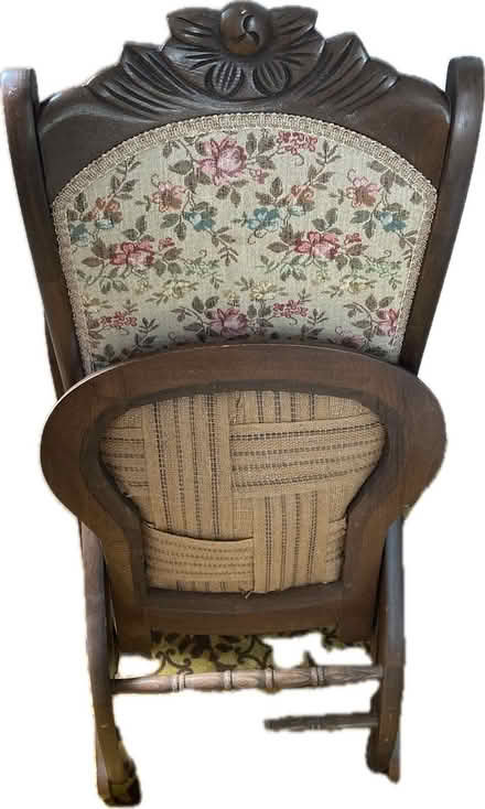 Photo of free Small folding rocking chair (Grant/Fremont) #2