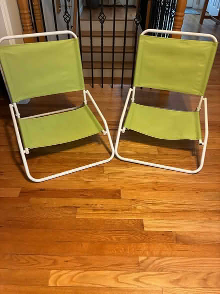 Photo of free Folding beach chairs (Saugerties) #1