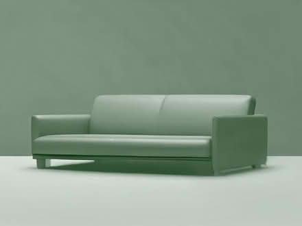 Photo of Leather sofa bed (Slade Green DA8) #1
