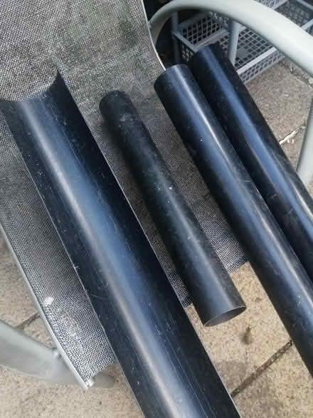 Photo of free Black plastic gutter and down pipe (Earlsfield SW18) #2