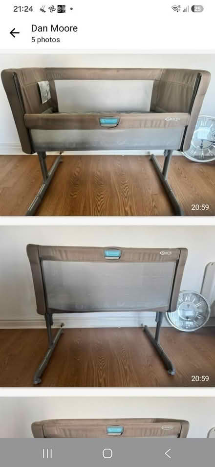 Photo of free Graco crib (Heaton Norris) #3