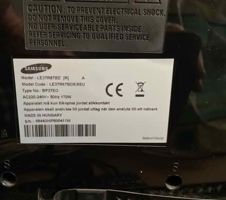 Photo of free 36” Samsung TV (St Albans AL3) #2