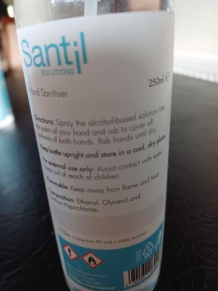 Photo of free Hand Sanitiser 250ml (Rainham, Kent - ME8) #3