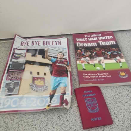 Photo of free West Ham books (Dagenham RM10) #1