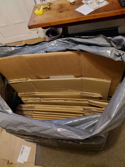 Photo of free Bag of cardboard boxes (Stoke Heath CV6) #1