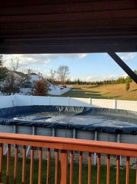 Photo of free 18x33 above ground pool (Steeplechase Complex) #1