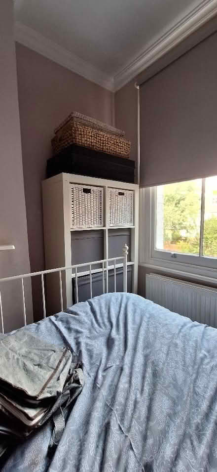Photo of free White Ikea Kallax bookcase 2x4 (Lion Gate TW9) #1