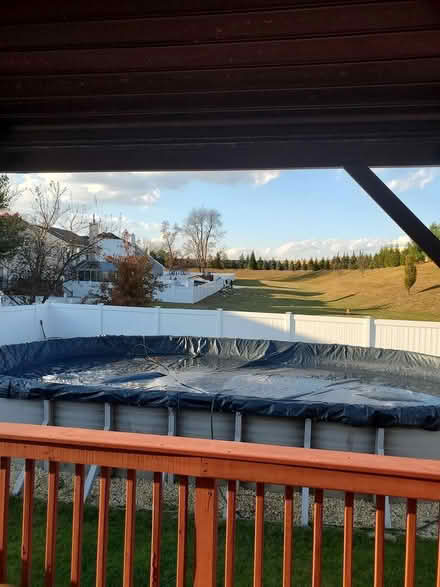 Photo of free 18x33 Pool must Replant Grass (Steeplechase Complex) #1