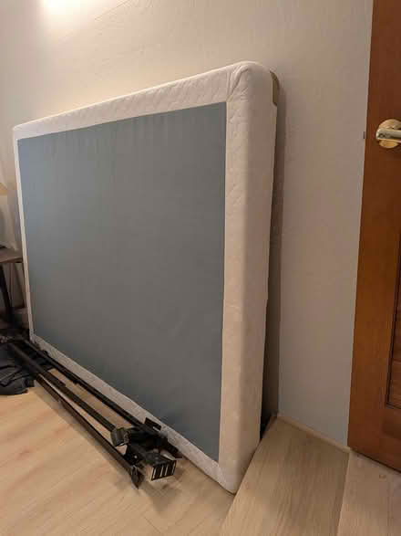 Photo of free used box spring and metal frame (Cambrian area of San Jose) #1