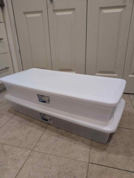 Photo of free 2 under bed storage containers (El Cerrito) #4