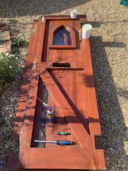 Photo of free Old hard wood doors (sidlesham) #1
