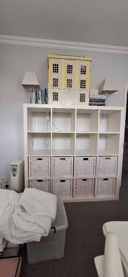 Photo of free White Ikea Kallax bookcase 4x4 (Lion Gate TW9) #1