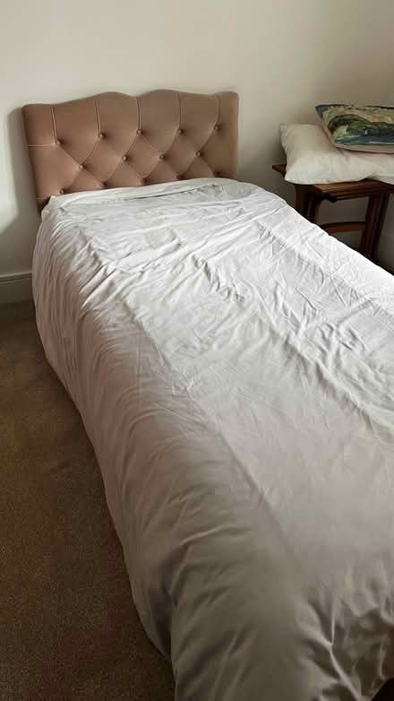 Photo of free Single bed, headboard & mattress (Redcliffe BS1) #1