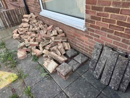 Photo of free Bricks, rubble and capstones (Walderslade ME5) #2