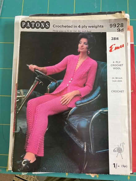 Photo of free Retro knitting/crochet patterns (TW9 (Kew)) #1