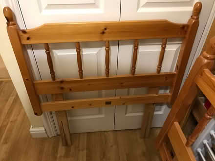 Photo of free 2 pine single headboards (Bewdley DY13) #1