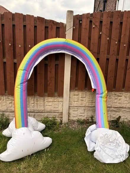 Photo of free Inflatable rainbow (Manor castle, S2) #1
