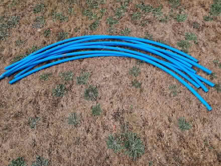 Photo of free Blue plastic water pipe (Presteigne LD8) #1