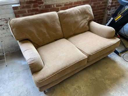 Photo of free 2 Seater Sofa - very comfy (Glengormley BT36) #2