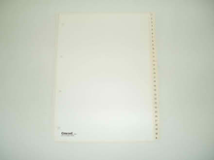 Photo of free 4 A4 Filing Index Divider Sets (Yateley GU46) #2
