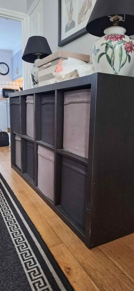 Photo of free Black Ikea Kallax bookcase 2x4 (Lion Gate TW9) #1