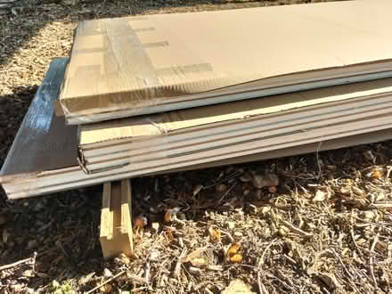 Photo of free 6 x White Upvc Flat Panel MDF Reinforced 24mm Thick (Cenarth SA38) #3