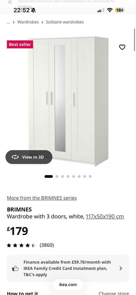 Photo of free wardrobe (Canonbury N1) #1
