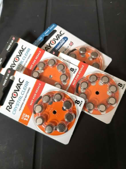 Photo of free Hearing aid batteries (CV32 lillington) #1