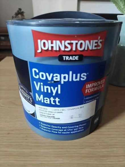 Photo of free Vinyl Matt White Paint (Mount Pleasant NE8) #1
