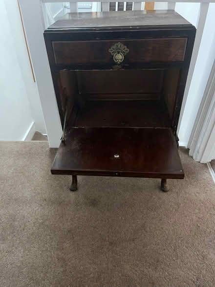 Photo of free Antique bedside table (Backwell) #1
