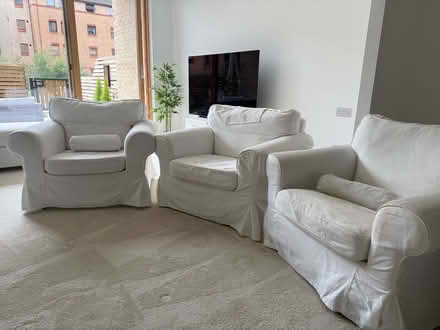 Photo of free IKEA Armchairs x3 (Gyle EH12) #1