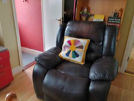Photo of free Two seater recliners and one chair (Mervue) #2