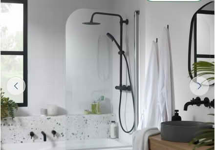 Photo of Over Bath Shower Screen and Toilet Seat (Windermere LA23) #1