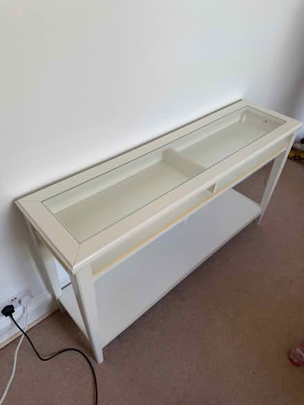 Photo of free White Console Table (Trumpington Ward CB2) #2